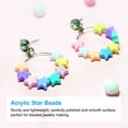 thumbnail image 3 of Uxcell 11mm Crystal Star Beads, 100 Pcs Acrylic Star Bead, Pink, 3 of 5