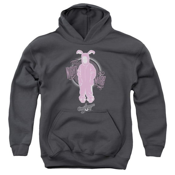 A Christmas Story - Pink Nightmare - Youth Hooded Sweatshirt - Large
