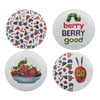 The World of Eric Carle, The Very Hungry Caterpillar Berry Plate, Set of 4