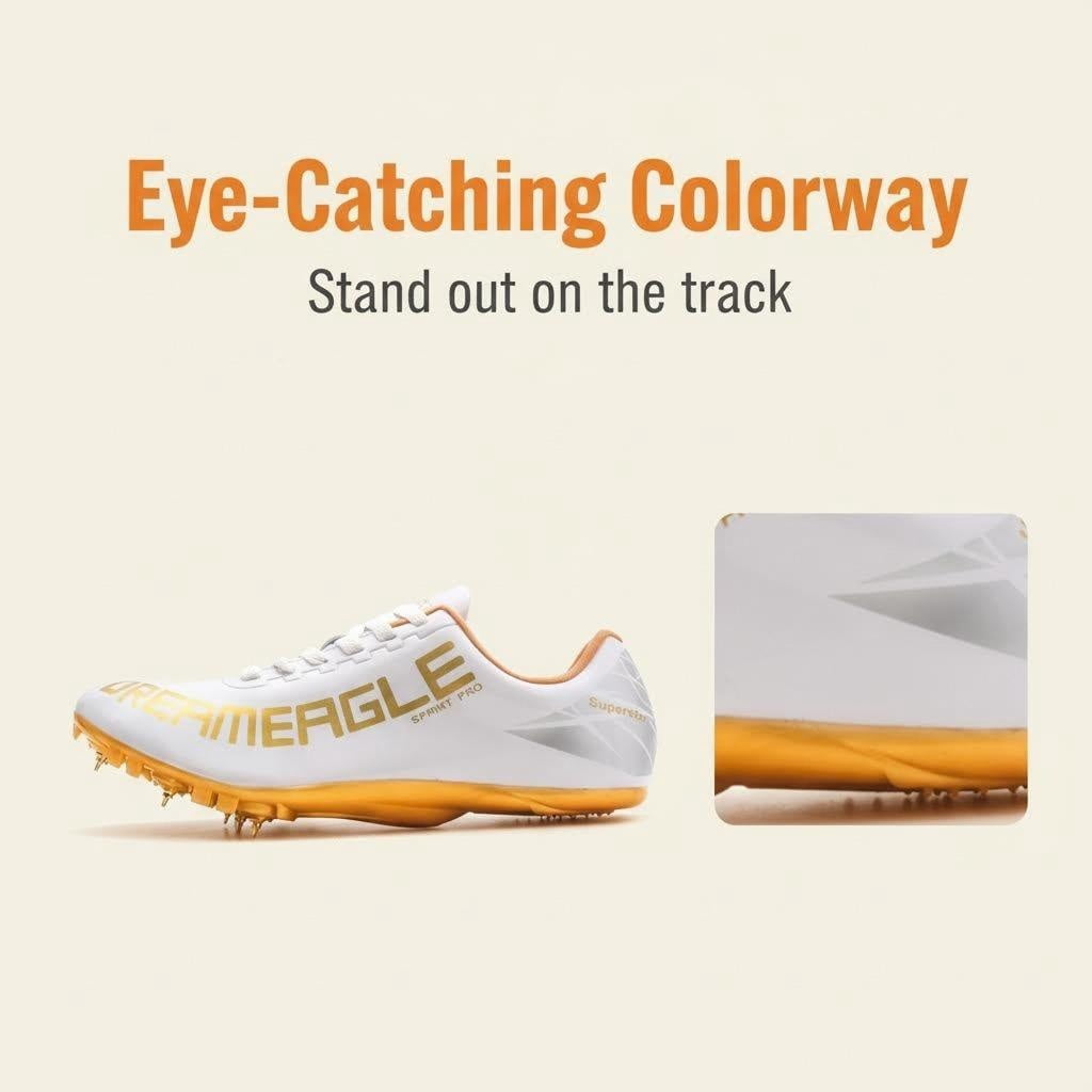 Track and Field Running Spike Shoes for Men, Women, Boys and Girls, Unisex