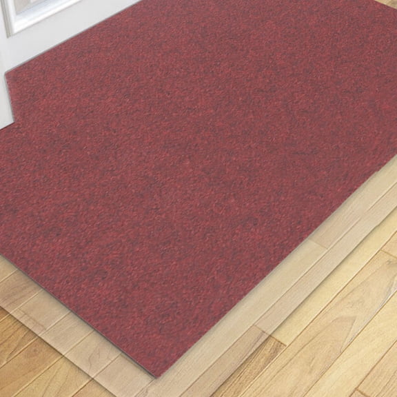 WEUVEB Non Slip Clear Plastic Floor Cover for Carpets and Hardwood 1Pcs