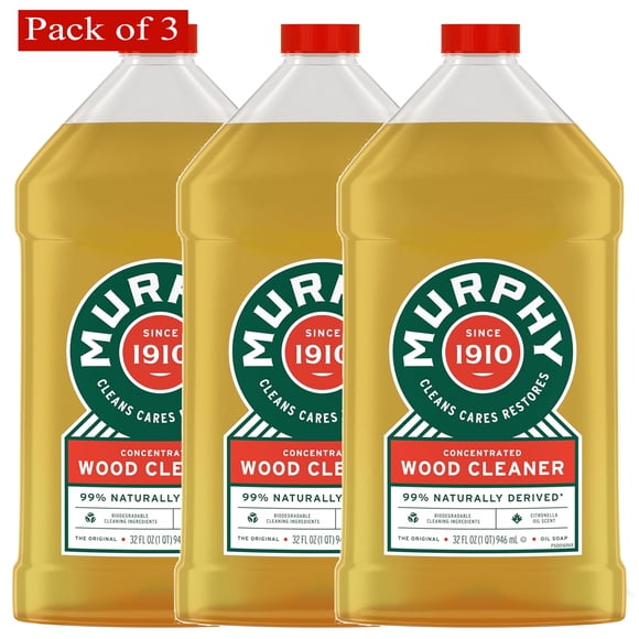 Murphy's Nettoyant pour Bois au Savon à l'Huile, Original, 3 Unités