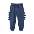 thumbnail image 1 of Tejiojio Girls and Toddlers'Soft Cotton Clearance Toddler Boys Cotton Drawstring Elastic Embroidery Jogger Pants Athletic Knit Sweatpants With Pockets, 1 of 9