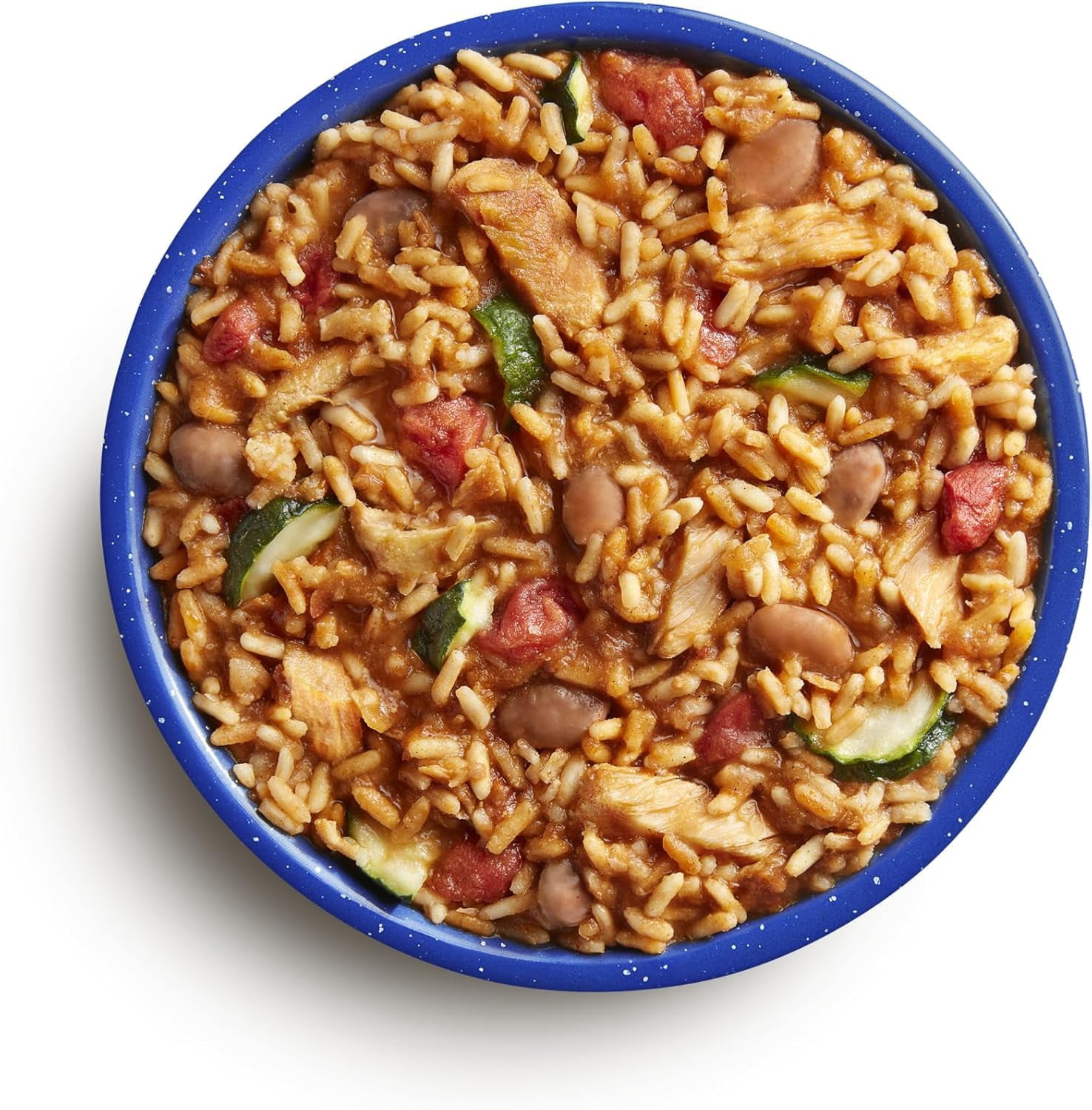(6 Cans Pack) Mountain House Mexican Style Adobo Rice & Chicken #10 Can Long Term Storage Freeze Dried Emergency Food for Camping and Hiking ✅