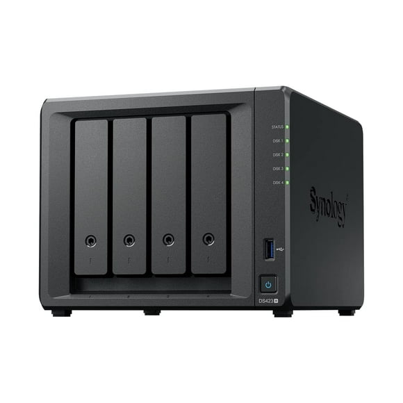 Synology DS423+ - NAS server - 4 Baies - SATA 6Gb/S - RAID RAID 0, 1, 5, 6, 10, JBOD - RAM 2 GB - Gigabit et