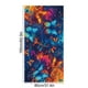 thumbnail image 3 of Toalla de Playa de Terciopelo, Manta de Secado Rápido de Microfibra de Doble Cara, Chal de Natación Superabsorbente, Tapiz Multicolor, Ideal para Picnic, Piscina y Playa, Ideal para Adultos y Adolesc, 3 of 6