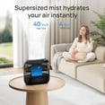 thumbnail image 2 of Dreo Humidifiers for Bedroom, Top Fill 4L Supersized Cool Mist Humidifier with Oil Diffuser and Nightlight, 32H Runtime, Quiet Ultrasonic Humidifiers for Home, Baby Nursery and Plants, 2 of 9