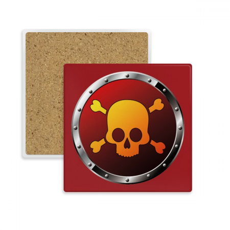 

Logo Lethal Substance Art Deco Fashion Coaster Cup Mat Mug Subplate Holder Insulation Stone