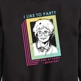 thumbnail image 3 of Golden Girls - Party Nap - Toddler And Youth Crewneck Fleece Sweatshirt, 3 of 5