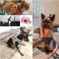 thumbnail image 2 of Pet Harness Vest With Leash Reflective Nylon Dog Cat Harness Collars Breathable Adjustable Chest Strap For Small Dogs Chihuahua _jiue, 2 of 5