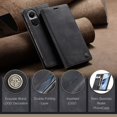 thumbnail image 5 of ETFAST Leather Wallet With Card Holder Zipper Phone Case For OPPO Reno 10 Pro High Quality Leather Phone Case, 5 of 11