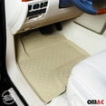 thumbnail image 6 of OMAC Floor Mats Liner for Honda Accord Sedan 2003-2007 Beige TPE All-Weather 4x, 6 of 11