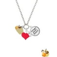 thumbnail image 2 of Delight Jewelry Resin Ram - Red Heart Nurse Strong Zoe Necklace, 2 of 4