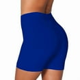 thumbnail image 5 of iHPH7 Athletic Shorts for Women's Activewear Workout Shorts Women Breathable Leggings for Women Athletic Wear Women Biker Shorts Women Running Shorts for Women Blue L, 5 of 9