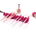 thumbnail image 2 of 15 Holes Toothbrush Towel Makeup Brush Holder Organizer Air Drying Storage Rack, 2 of 9