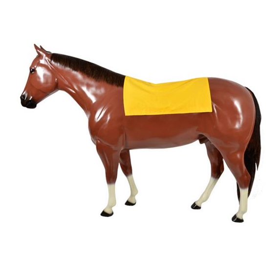 Jacks 1069-GN Cotton Saddle Towel, Green