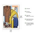thumbnail image 2 of PKZ Paul Kehl of Zurich - Men's Clothing Company - Vintage Advertising Poster by Herbert Matter c.1934 - Master Art Print (Unframed) 13in x 19in, 2 of 4