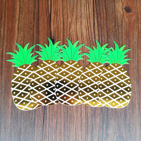 CATIEBYE Luau Party Supplies with Assorted Color Tropical Gar Pineapple Flamingo Banner