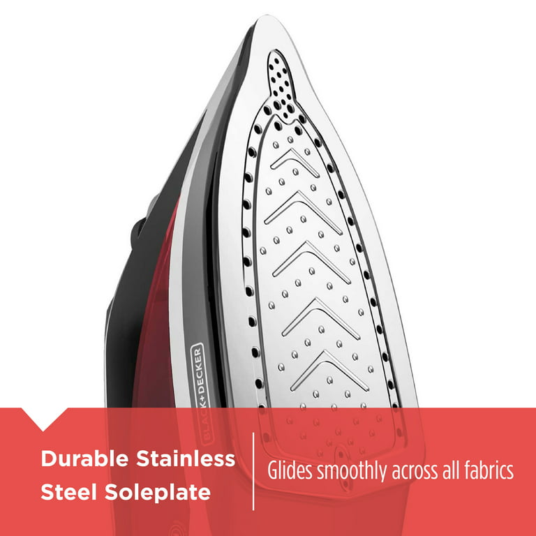 Vitessa™ Advanced Steam Stainless Soleplate Iron, Cranberry