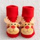 thumbnail image 3 of Calcetines de Navidad para bebés y recién nacidos, medias cortas de algodón con estampado antideslizante, ropa para niños pequeños, 3 of 4
