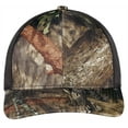 thumbnail image 2 of Yellow Rooster Mens Mesh Back Snapback Cap Mossy Oak Break-Up Country/Black, 2 of 5