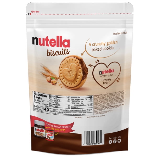 Buy Nutella Biscuits Cocoa and Hazelnut Cream 41 4g from pandamart  (Sathorn) online in