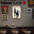 thumbnail image 3 of Cartel de chapa de placa de Metal Retro de banda para Bar, Pub, Club, café, póster, decoración del hogar, pintura Tmvgtek Para estrenar, 3 of 9