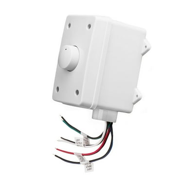 OSD Audio 300W Rotary Outdoor Volume Control Impedance Matching and Weather Resistant White