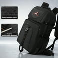 thumbnail image 5 of Lightweight Hiking Backpack 40L Large Capacity Water Resistant Backpack Daypack for Camping Travel Outdoor Men and Women,Black,BP8015, 5 of 10