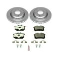 thumbnail image 2 of Power Stop Rear Euro-Stop ECE-R90 Certified Brake Pad and Rotor Kit ESK4847, 2 of 5