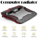 thumbnail image 3 of Laptop Cooler Cooling Pad Slim Portable Dual Usb 2.0 Ports Powered 2 Fans Rgb Lighting Gaming Notebook Stand 12 "-17" seitruly EL012558-00, 3 of 6