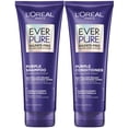 thumbnail image 1 of EverPure Brass Tоning Purрle Sulfate Frеe Shаmpoo and Conditioner, 6.8 fl Oz (Set of 2) 6.8 Fl Oz (Pack of 2) - Shampoo &amp; Conditioner set, 1 of 10