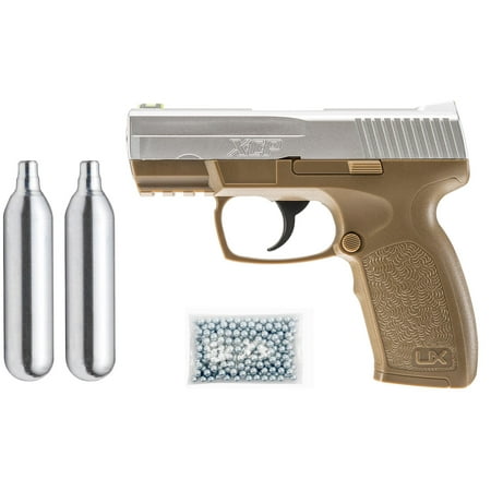 Umarex XCP Air Pistol Kit, Includes: 2 C02 + 250 BBs + (Best Home Defence Pistol)
