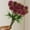 Watermelon Red, variant on Tunhigl Realistic Artificial Dandelion Flowers 5-Pack for Wedding Decor, Silk Hydrangea-Like Bouquet - Perfect Floral Arrangement for Home and Events Yellow