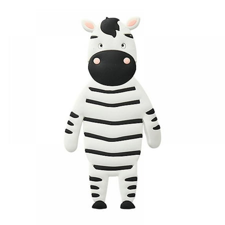 

Cartoon Animal-Shaped Hooks Can Be Bent Soft Rubber Non-Marking Sticky Hooks Waterproof Reusable
