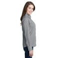 thumbnail image 3 of Artisan Collection by Reprime RP320 Ladies Microcheck Gingham Long-Sleeve Cotton Shirt, 3 of 3