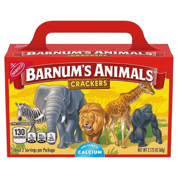 Barnum's Animals Crackers 2.13oz Pack of 2