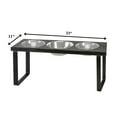 thumbnail image 4 of Bearwood Essentials Elevate Your Pet's Dining Experience with 3-Bowl Industrial Elevated Dog Feeder, 4 of 5
