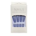 thumbnail image 4 of Qarigey 1 Juego de puntas francesas Prensa en las uñas Extensión de color sólido Extra largo Artificial Kit de manicura DIY para niñas, 4 of 6