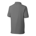 thumbnail image 3 of Men's Cutter & Buck Gray North Carolina Tar Heels Big & Tall Advantage Tri-Blend Pique DryTec Polo, 3 of 3