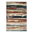 thumbnail image 3 of Luxe Weavers Lagos Collection 7501 Passion 8x10 Abstract Area Rug, 3 of 8
