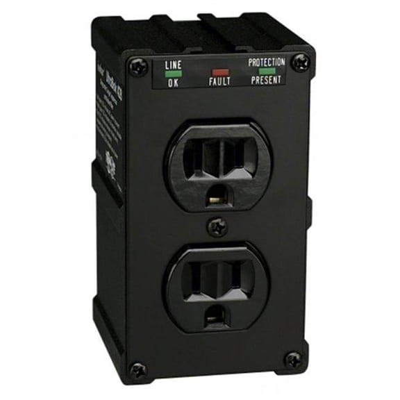 Tripp Lite  Isobar 2 Outlet Direct Plug-In Surge Protector & Suppressor Diagnostic LED