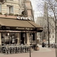 thumbnail image 2 of Blaustein, Alan 20x20 White Modern Wood Framed Museum Art Print Titled - Brasserie Paris - 1, 2 of 4