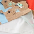 thumbnail image 5 of NAISIBABY Boys Graphic Tees, Crewneck Fashion Casual Short Sleeve Kids Summer T-Shirt White 4T, 5 of 9