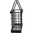 thumbnail image 4 of Black Metal Standing Napkin Holder Caddy for Lunch Napkins, 4 of 7