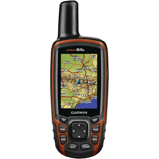 010-01199-10 GPSMAP 64s, Basemap, Alt+Comp Walmart.com