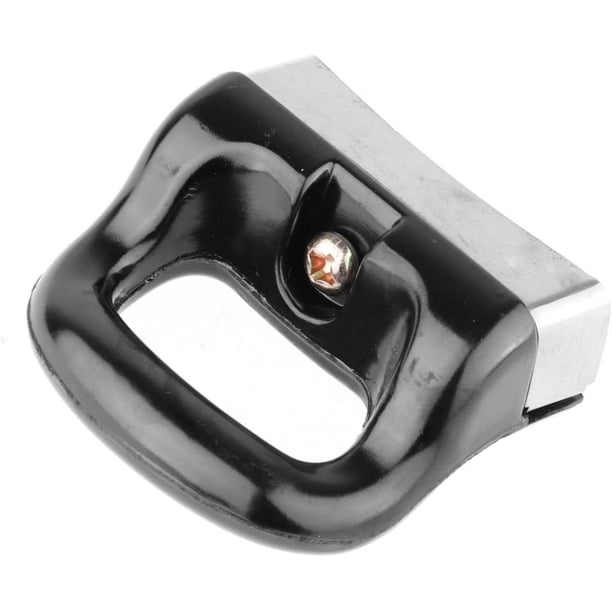 2 uds cacerola a presión de Metal de baquelita, olla para vaporizar salsa, mango lateral corto, accesorios de repuesto para cocina casera, color negro