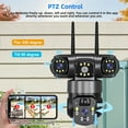 thumbnail image 4 of Security Camera Outdoor, Welan Solar Powered Camera,PIR Human Detection, 355° Pan 90° Tilt, 2-Way Audio, IP66 Waterproof, Full-Color Night Vision, 4 of 12