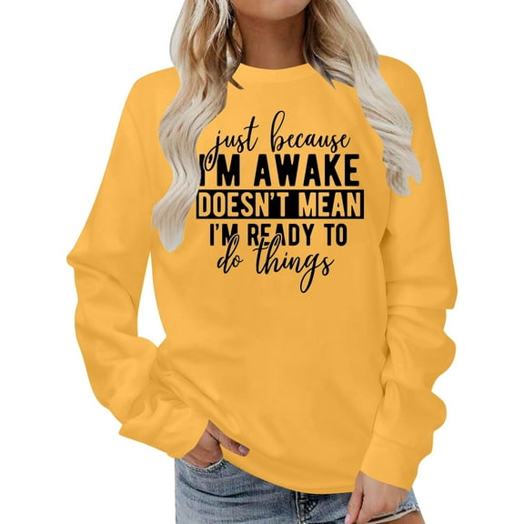 Women Blouses Zip up Sweatshirts Three Quarter Zip Sweatshirt Women Long Sleeve Running Sleeve Jacket New Year Sweater Women's Sweatshirts plus Size 3x Thin up Jacket Womens Sweaters Yellow S