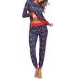 thumbnail image 4 of Purcoar Matching Family Pajamas Sets Christmas Sleepwear S-XXL, 4 of 9